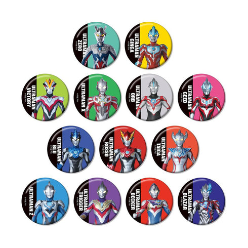 『ウルトラマンシリーズ』トレーディング缶バッジ ver.B(単位/BOX)